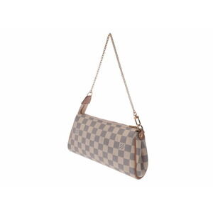 Louis Vuitton Shoulder Eva White Bag Damier Azur